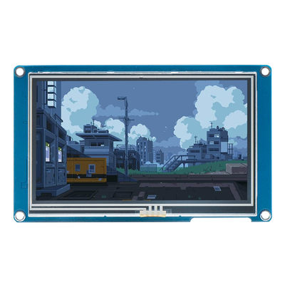 Хорошая цена. Сопротивляющийся модуль 480x270 дисплея касания HMI воспроизведение поддержки дисплея Tft 4,3 дюймов видео- онлайн