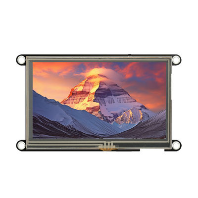 Хорошая цена. Настраиваемый модуль дисплея HMI RGB 65K Цвет 4,3 дюйма 120 * 70,2 мм онлайн