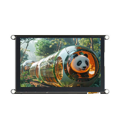 5.0 дюймовый IPS 800*480 OEM HMI дисплей Рабочий дисплей с разрешением резистора с касанием