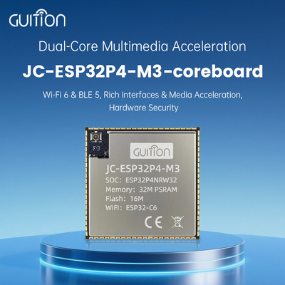 Хорошая цена. JC-ESP32P4-M3-C6 Industrial Grade 400M Main Control Frequency ESP32 Display Module for -20C- 70°C Operation Temperature and Compact Design онлайн
