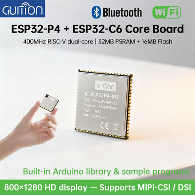 Хорошая цена. JC-ESP32P4-M3-C6 ESP32P4+ESP32-C6 Core Board ESP32P4 Minimum System Board ESP32-P4 онлайн